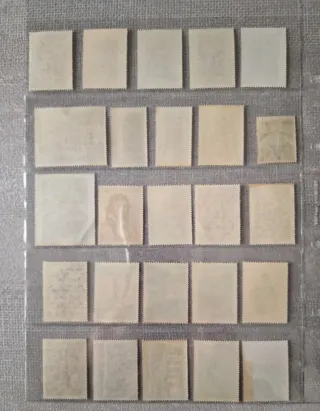 Lotto 25 Francobolli Repubblica Italiana