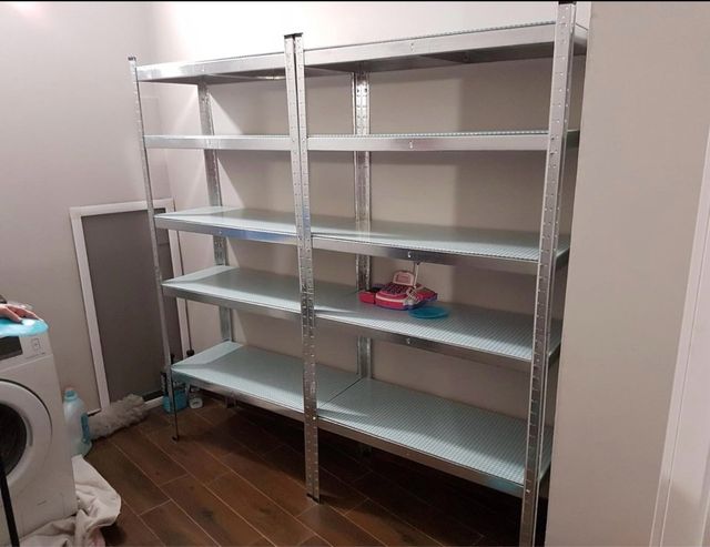 Pack 2 Estanterías Metálicas Galvanizadas