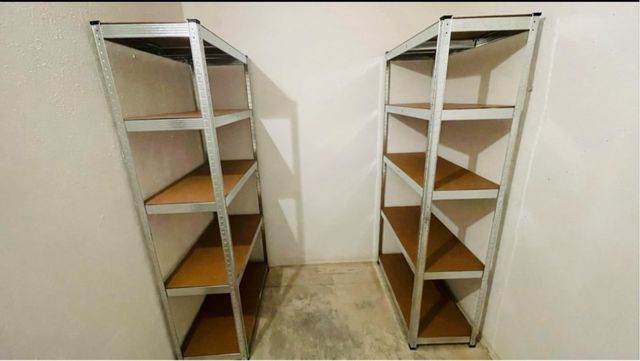 Pack 2 Estanterías Metálicas Galvanizadas