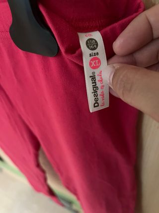 Leggings Desigual Cortos tipo pirata Talla XL