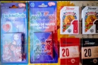 Barajas de cartas infantiles y para adultos