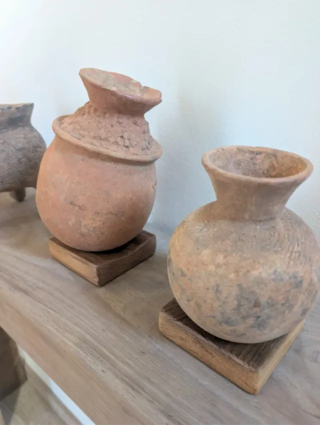 Set di 5 Antiche Vasi Africani