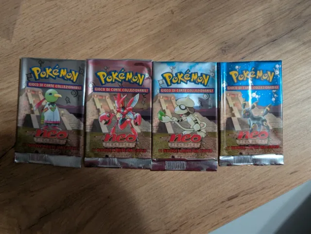 Carte Pokemon Neo Discovery 4 Bustine ITA Umbreon