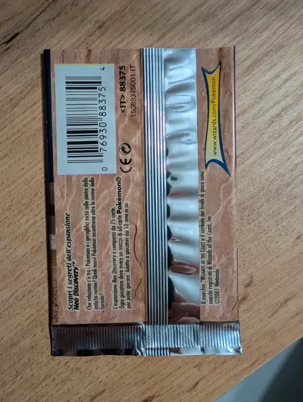 Carte Pokemon Neo Discovery 4 Bustine ITA Umbreon