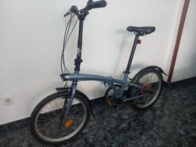 Bicicleta Btwin Plegable.
