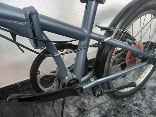 Bicicleta Btwin Plegable.