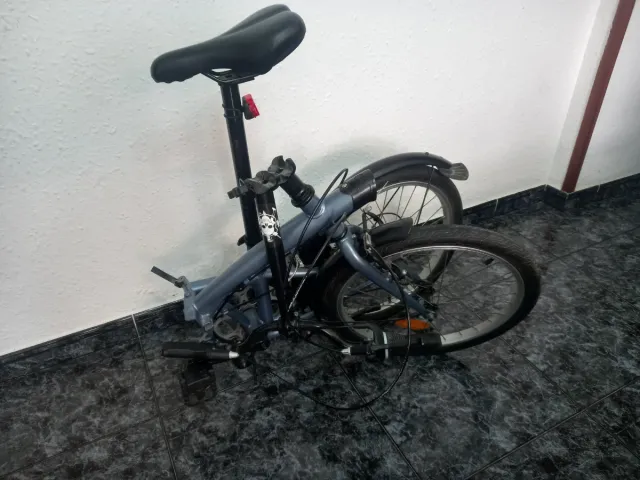 Bicicleta Btwin Plegable.