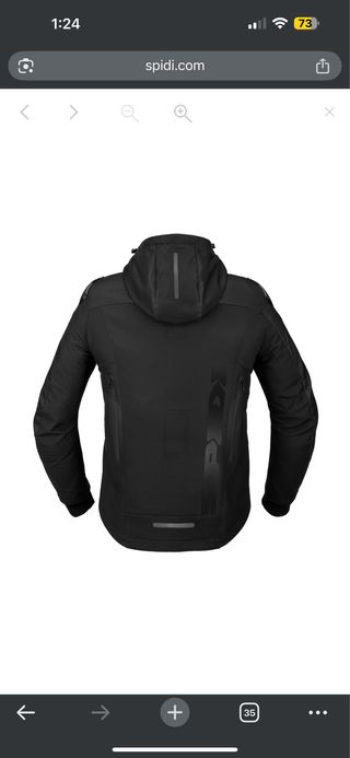 Chaqueta Hoodie Warrior Moto con Protecciones