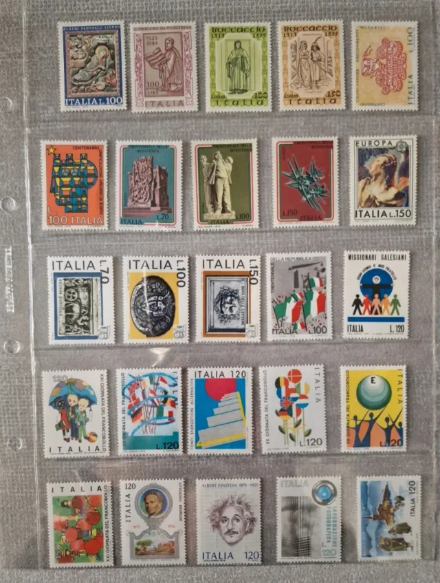 Lotto 40 Francobolli Repubblica Italiana