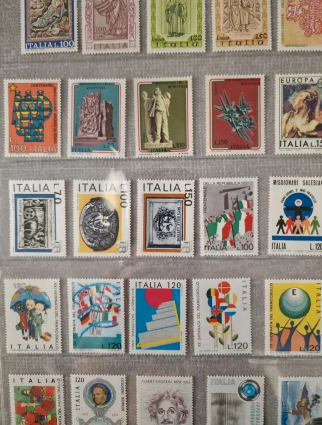 Lotto 40 Francobolli Repubblica Italiana
