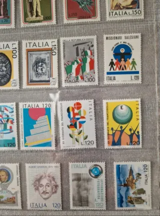 Lotto 40 Francobolli Repubblica Italiana