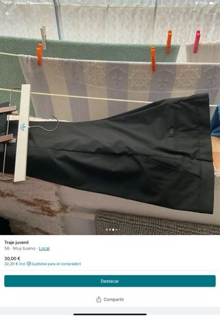 traje graduación joven