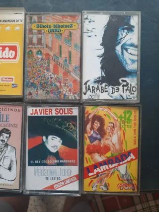 Lote Casetes Música Variada