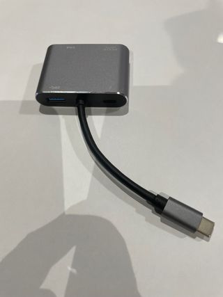ADAPTADOR USB-C 4 en 1 HDMI VGA PD       ( NUEVO )