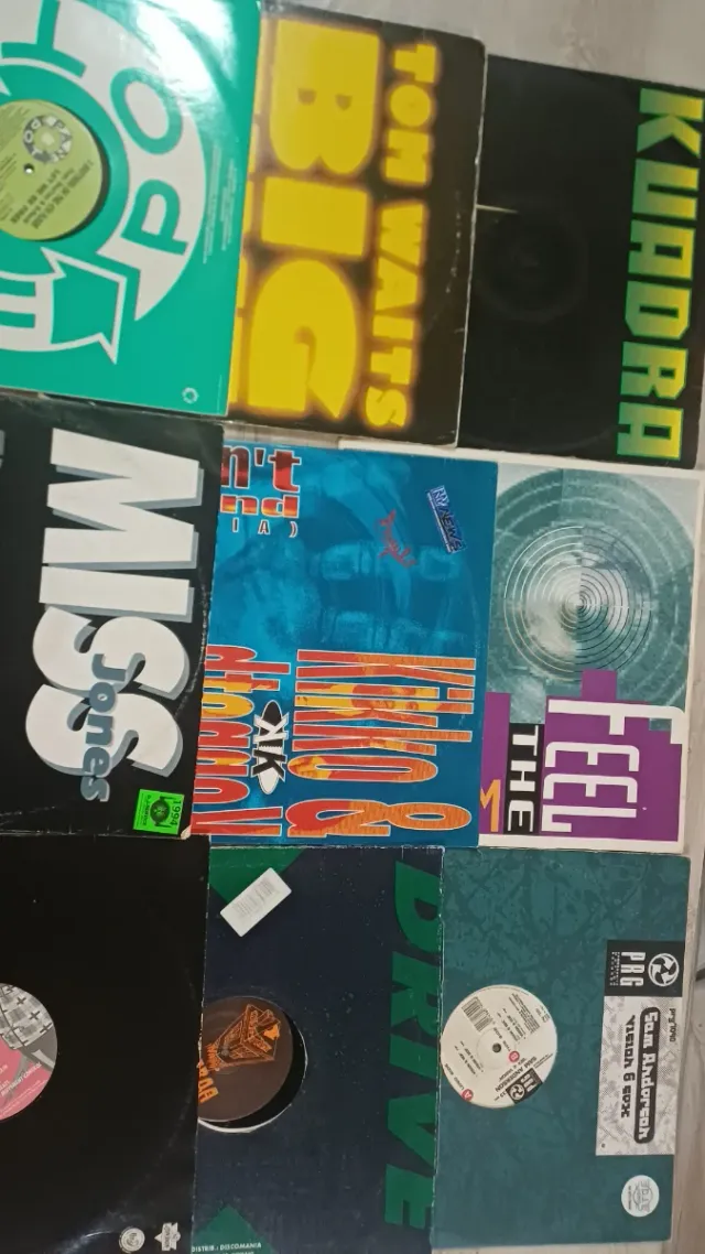 9 Vinili 33 Giri Dance/Pop/Rock