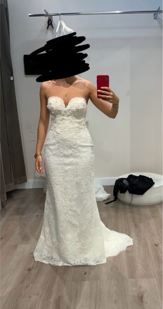 Vestido de Novia Sirena Encaje