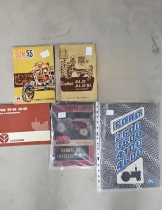 Manuales Tractores Fiat, Ford, Someca