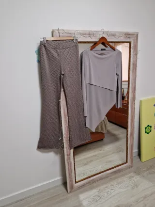 Pantalón vintage estampado talla única