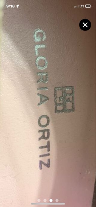 Tacones con plataforma talla 40 Piel Dorada Lujo