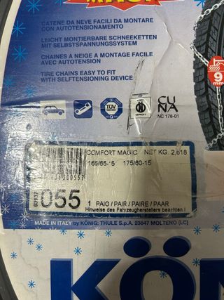 Catene da Neve König Comfort Magic 9mm