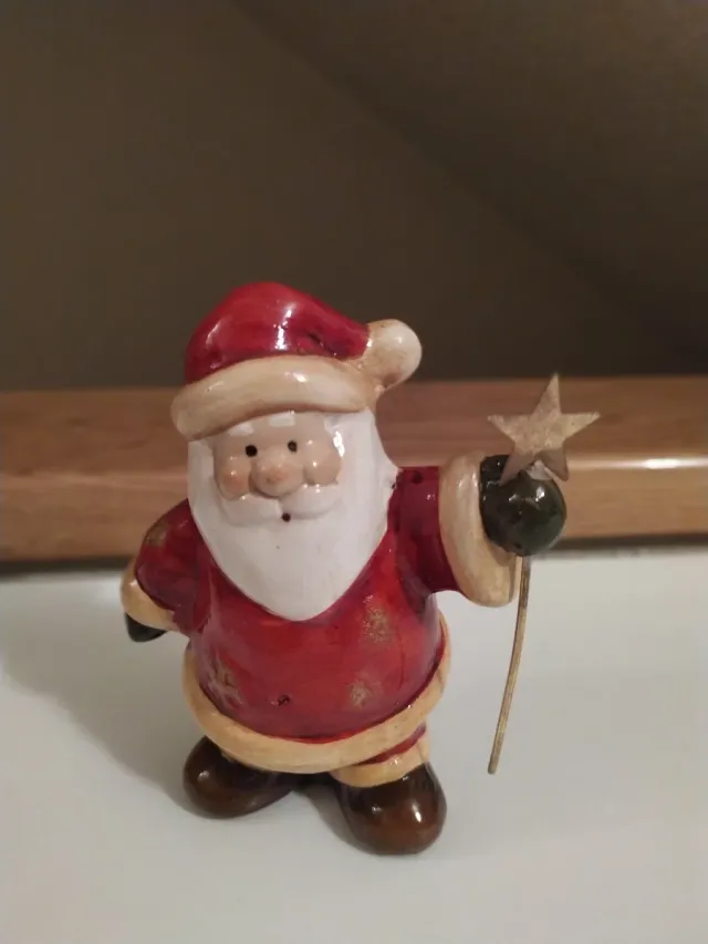 Figurita Papá Noel Vintage