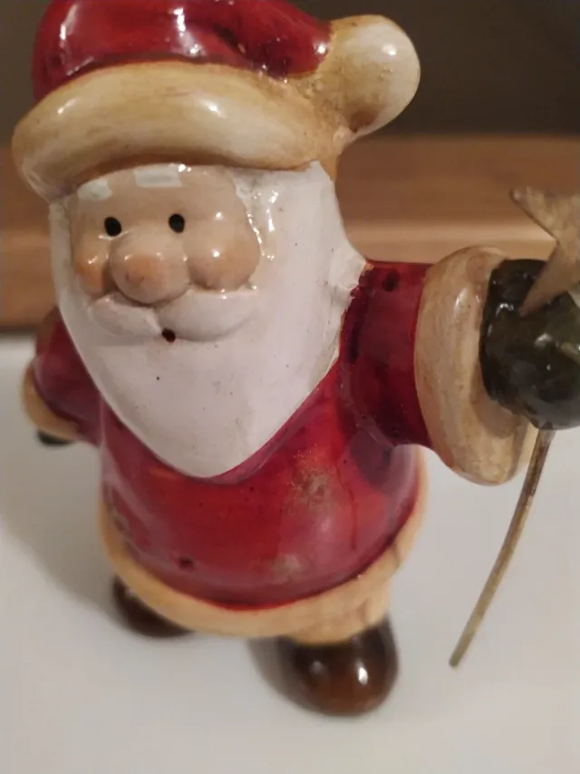 Figurita Papá Noel Vintage