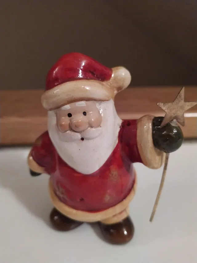 Figurita Papá Noel Vintage