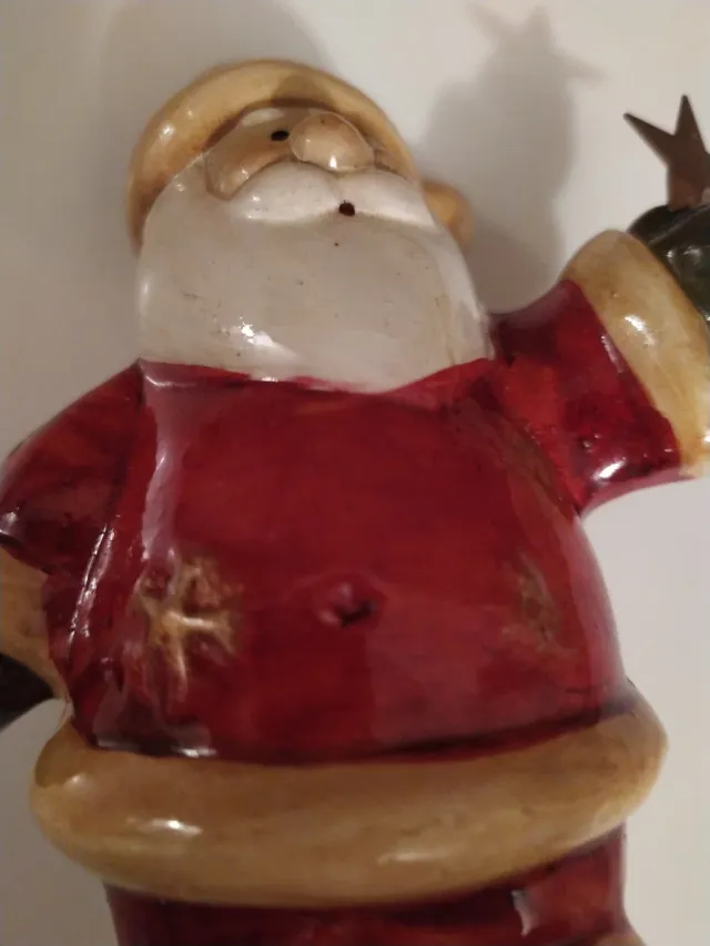 Figurita Papá Noel Vintage