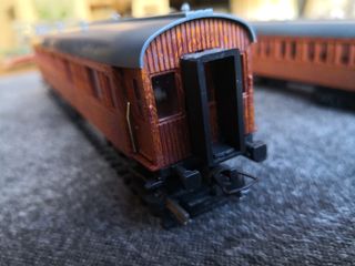 2 vagones y carcasa colección Salvat