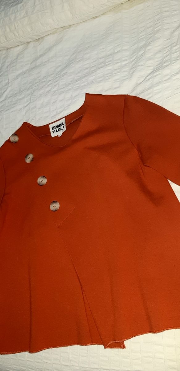 Camiseta Bimba y Lola Naranja Talla S