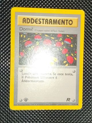 Pokémon - Dormi! 79/82 Team Rocket ITA 1° edizione