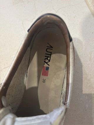 Autry Sneakers Donna Bianche Marroni