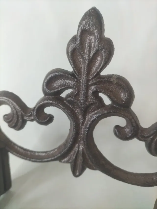 Soporte Papel Higiénico Hierro Forjado