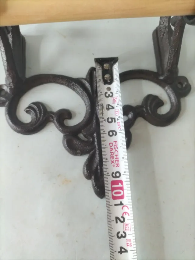 Soporte Papel Higiénico Hierro Forjado