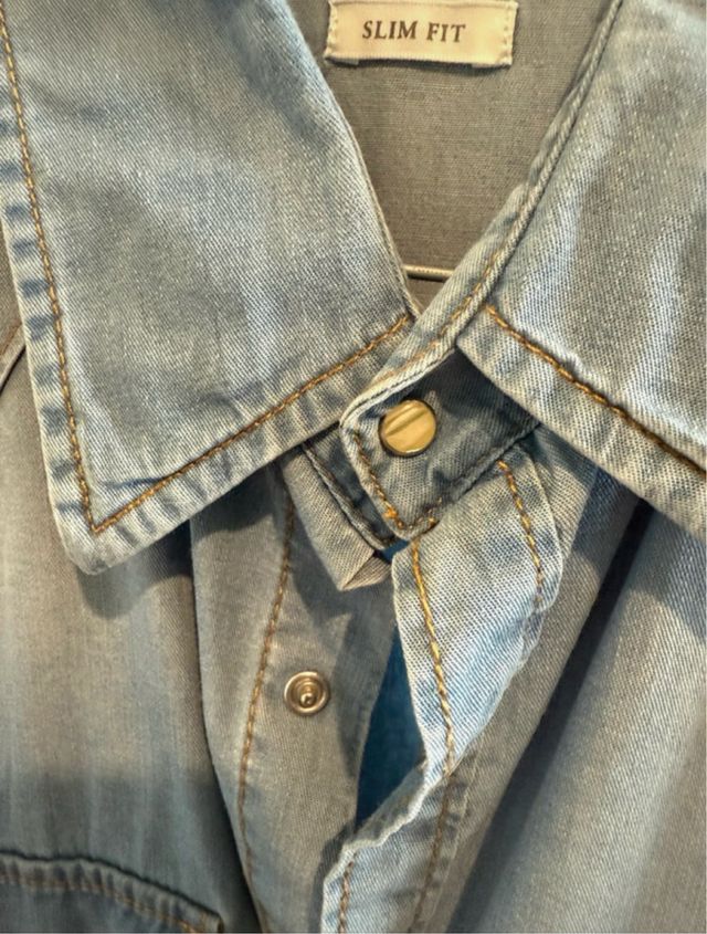 Camicia jeans uomo Zara taglia M