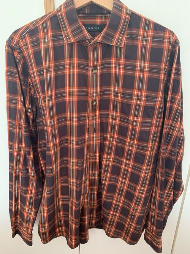 Camisa de cuadros Cortefiel