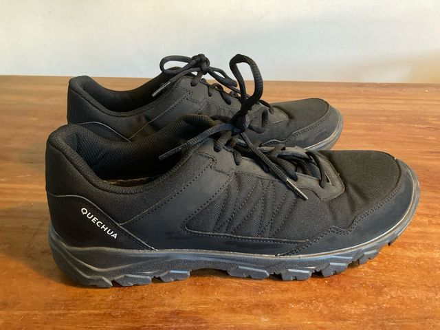 Zapatillas trekking Quechua negras