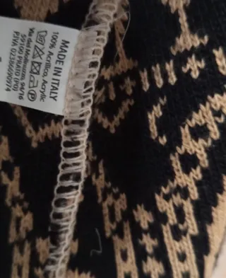 Cardigan Chaqueta punto diseño étnico y moderno