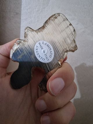 LAST PRICE Cane laminato argento