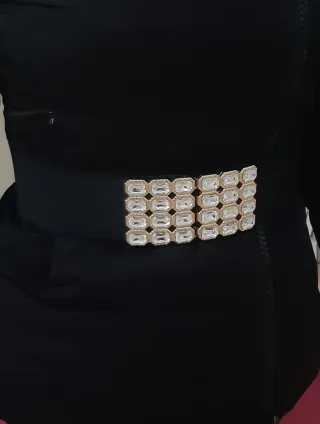 Cintura gioiello oro e argento