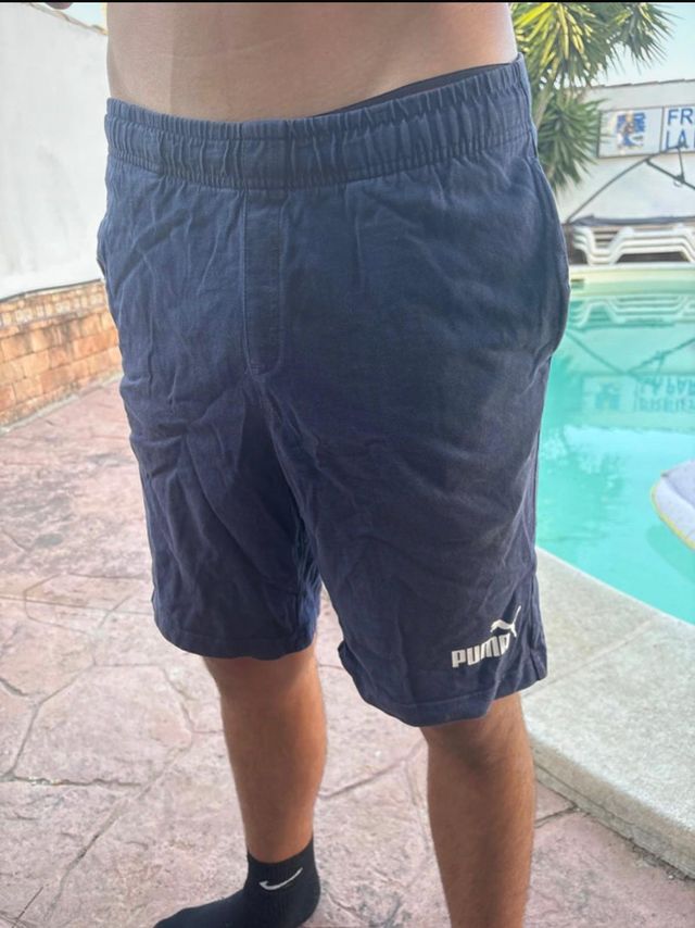 Bermudas Puma Azul