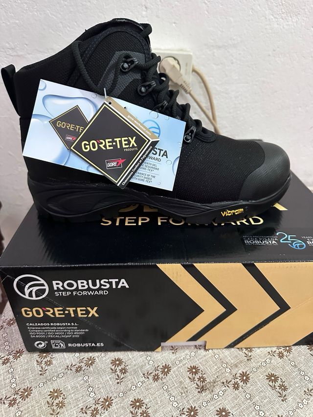 Botas de seguridad Robusta Gore-Tex Negras