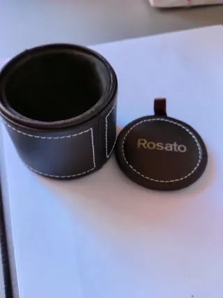 Scatola portagioie Rosato marrone cm.5,5 X5,5