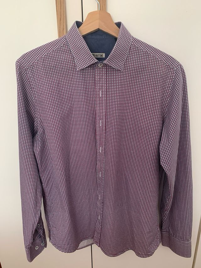 Camisa ZIPS&BUTTONS estampado geométrico