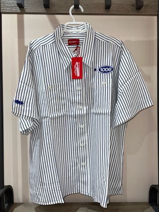 Camisa Milfshakes Rayas Azul Talla L