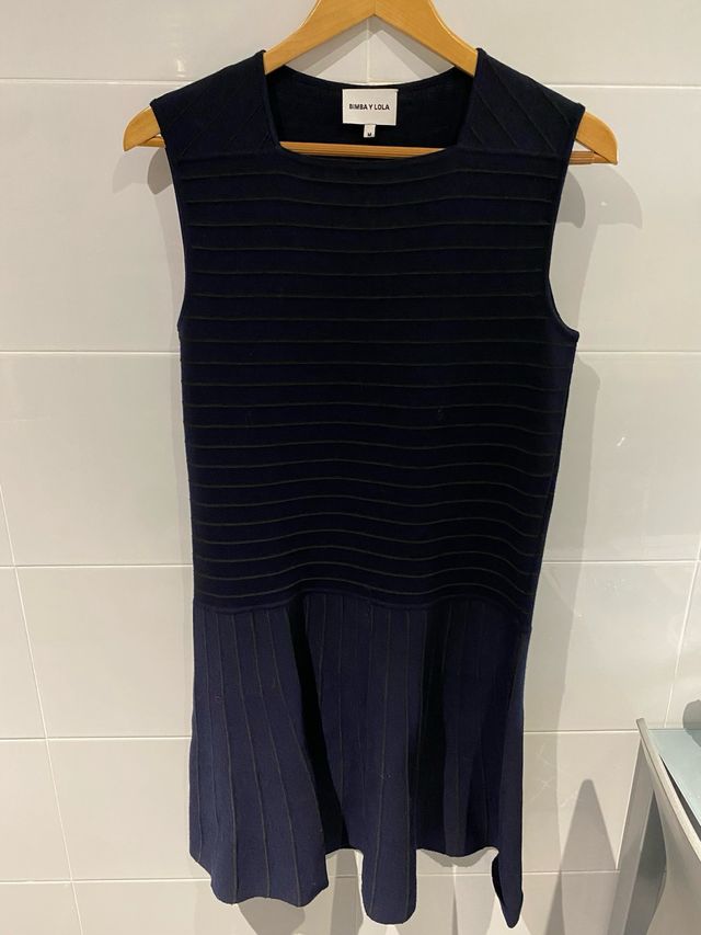 Vestido azul de BIMBA Y LOLA talla M