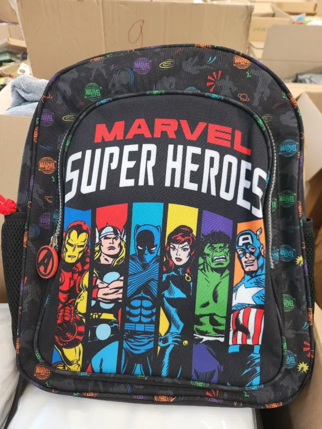 Mochila Escolar Marvel Super Héroes