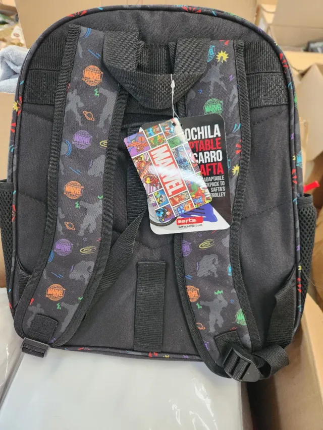 Mochila Escolar Marvel Super Héroes