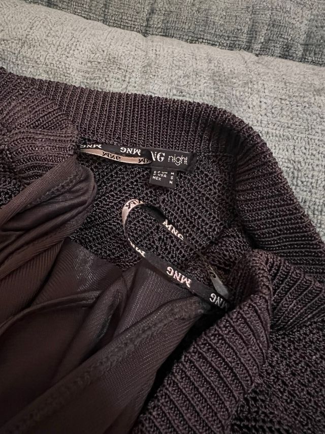 Falda Midi Mango Night Talla M