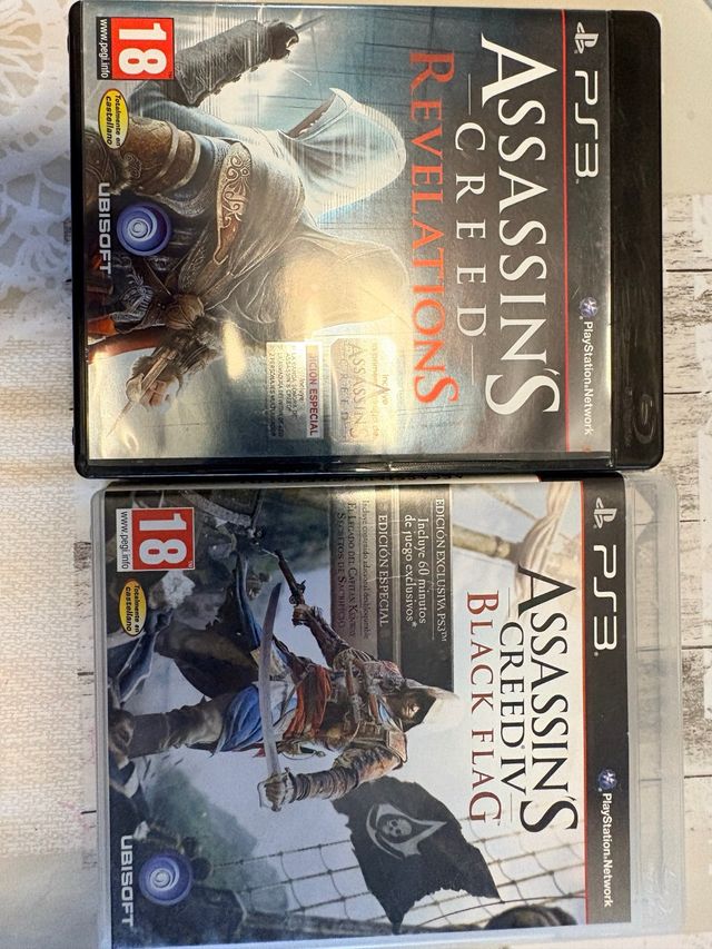 Pacchetto PS3 Assassin's Creed Revelations e Black Flag
